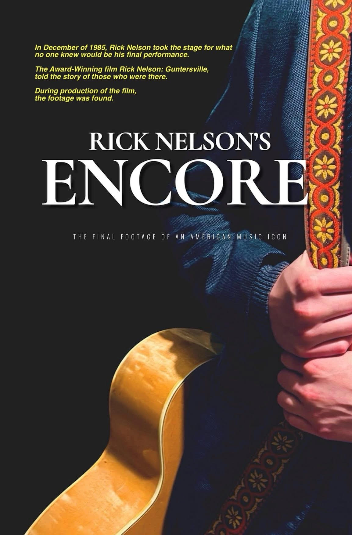 Rick Nelson's Encore — official poster