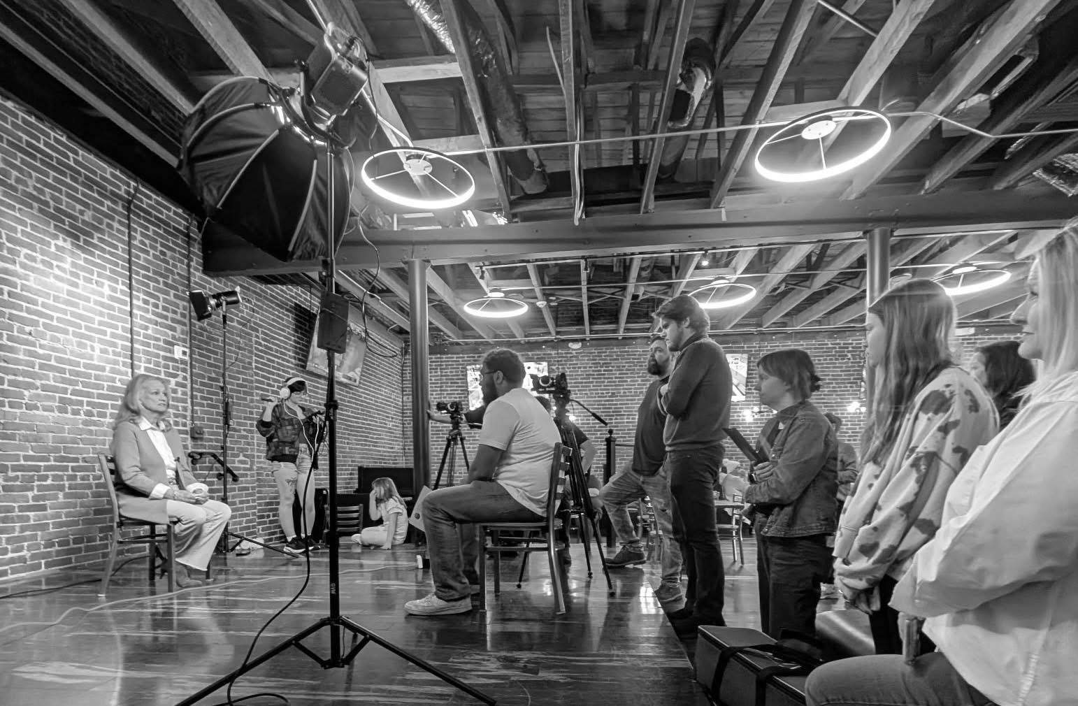 Rick Nelson: Guntersville — behind the scenes, documentary interview shoot